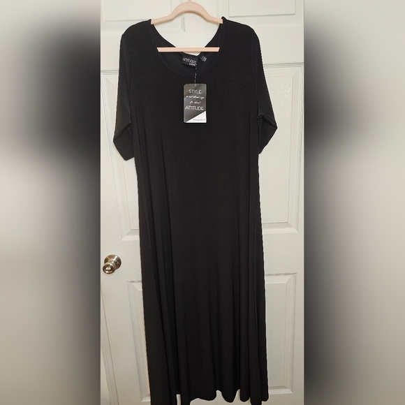 NWT Attitudes Maxi Dress, XXL - Picture 2 of 2
